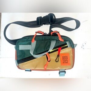 TOPO DESIGNS FANNY BAG WAIST UNISEX TRAVEL HIKING OUTDOORS POCKETS ADJUSTABLE